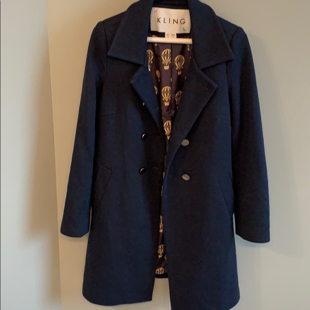 Kling Devonport Double Breasted Wool Coat
